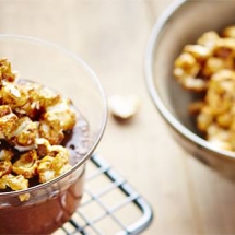 mousse au chocolat popcorn